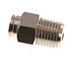 6mm x R1/4'' Push-in Fitting with Male Threads Brass NBR [2 Pieces]
