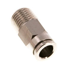 8mm x R1/4'' Push-in Fitting with Male Threads Brass NBR [2 Pieces]