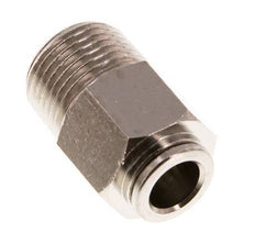 8mm x R3/8'' Push-in Fitting with Male Threads Brass NBR [2 Pieces]