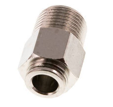 8mm x R3/8'' Push-in Fitting with Male Threads Brass NBR [2 Pieces]