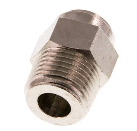 12mm x R1/2'' Push-in Fitting with Male Threads Brass NBR