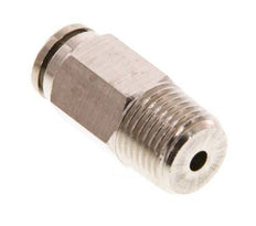 4mm x R1/8'' Push-in Fitting with Male Threads Brass FKM [5 Pieces]