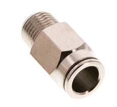 10mm x R1/4'' Push-in Fitting with Male Threads Brass FKM [2 Pieces]