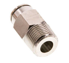 10mm x R3/8'' Push-in Fitting with Male Threads Brass FKM [2 Pieces]