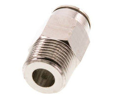 10mm x R3/8'' Push-in Fitting with Male Threads Brass FKM [2 Pieces]