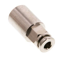 4mm x G1/8'' Push-in Fitting with Female Threads Brass FKM [2 Pieces]