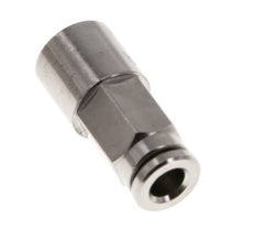 5mm x G1/8'' Push-in Fitting with Female Threads Brass FKM [2 Pieces]