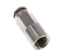 5mm x G1/8'' Push-in Fitting with Female Threads Brass FKM [2 Pieces]