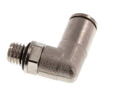 4mm x M 7 90deg Elbow Push-in Fitting with Male Threads Brass NBR Rotatable [2 Pieces]