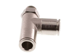 8mm x G1/8'' Right Angle Tee Push-in Fitting with Male Threads Brass FKM Rotatable