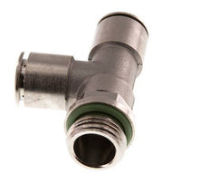 14mm x G1/2'' Right Angle Tee Push-in Fitting with Male Threads Brass FKM Rotatable
