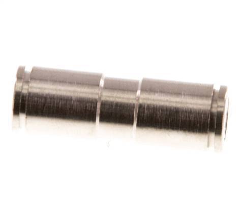 6mm Push-in Fitting Brass NBR [2 Pieces]