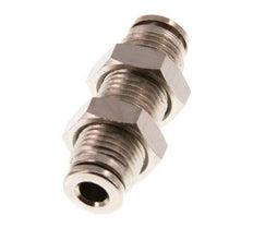 4mm Push-in Fitting Brass NBR Bulkhead [2 Pieces]