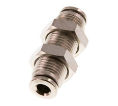 4mm Push-in Fitting Brass NBR Bulkhead [2 Pieces]