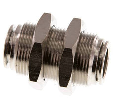 16mm Push-in Fitting Brass NBR Bulkhead