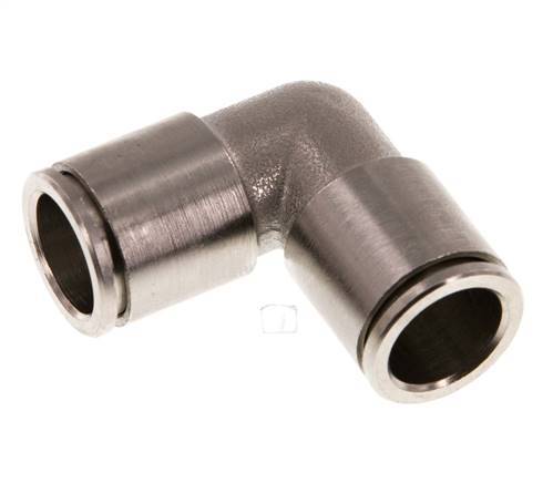 12mm 90deg Elbow Push-in Fitting Brass NBR