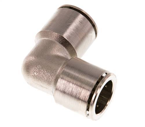 16mm 90deg Elbow Push-in Fitting Brass NBR