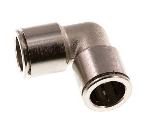 16mm 90deg Elbow Push-in Fitting Brass NBR