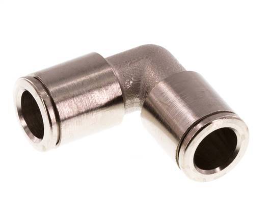 8mm 90deg Elbow Push-in Fitting Brass FKM [2 Pieces]