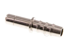 8mm x 8mm Plug-in Fitting with Hose Pillar Brass FKM [2 Pieces]