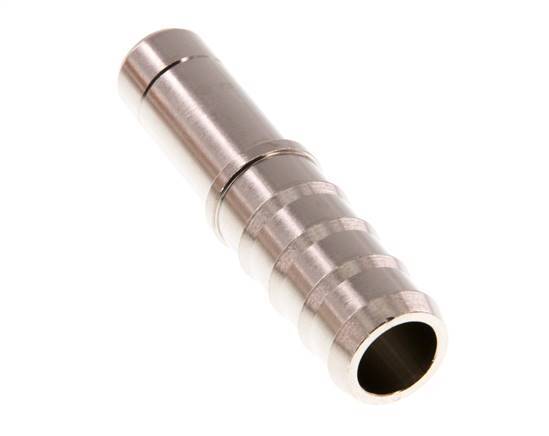 12mm x 13mm Plug-in Fitting with Hose Pillar Brass FKM [2 Pieces]