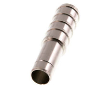 12mm x 13mm Plug-in Fitting with Hose Pillar Brass FKM [2 Pieces]