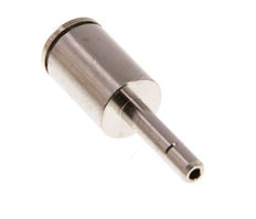6mm x 4mm Push-in Fitting with Plug-in Brass NBR [2 Pieces]