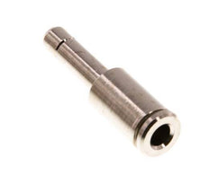 4mm x 5mm Push-in Fitting with Plug-in Brass NBR [2 Pieces]