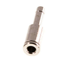 4mm x 5mm Push-in Fitting with Plug-in Brass NBR [2 Pieces]