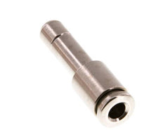 4mm x 6mm Push-in Fitting with Plug-in Brass NBR [5 Pieces]