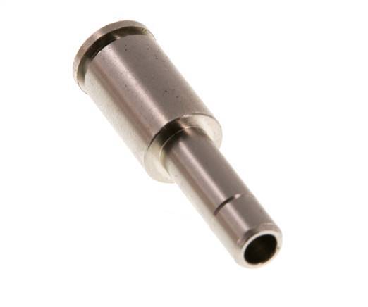5mm x 6mm Push-in Fitting with Plug-in Brass NBR [2 Pieces]