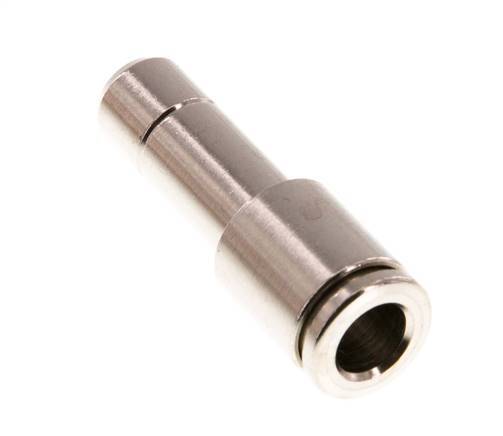 6mm x 8mm Push-in Fitting with Plug-in Brass NBR [2 Pieces]