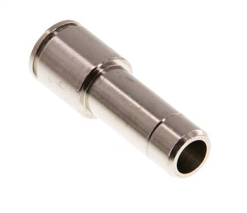 8mm x 10mm Push-in Fitting with Plug-in Brass NBR [2 Pieces]
