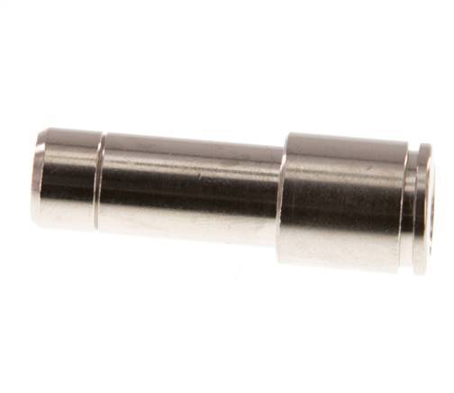 8mm x 10mm Push-in Fitting with Plug-in Brass NBR [2 Pieces]
