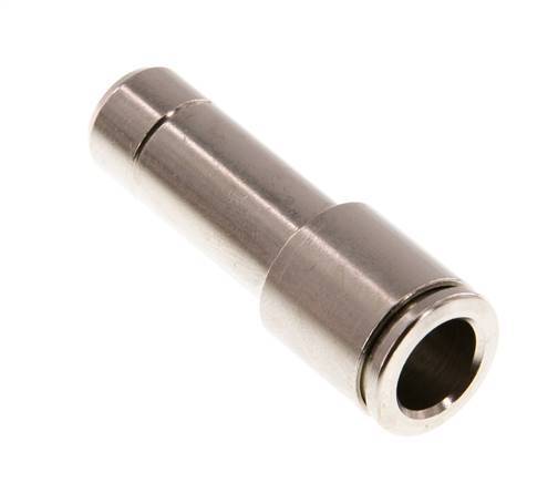 8mm x 10mm Push-in Fitting with Plug-in Brass NBR [2 Pieces]