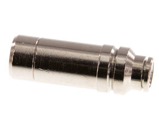 6mm x 14mm Push-in Fitting with Plug-in Brass NBR [2 Pieces]