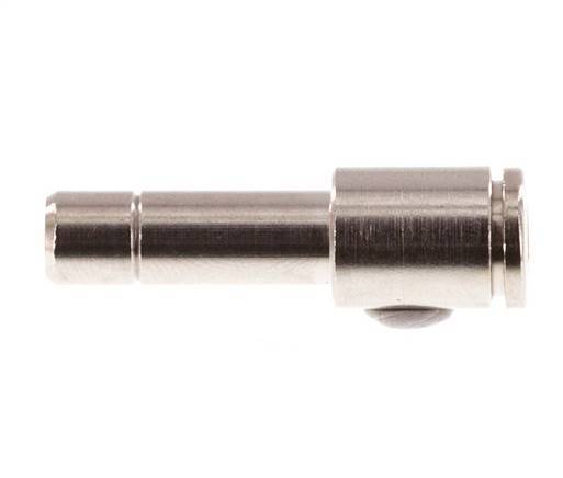 4mm x 6mm Push-in Fitting with Plug-in Brass FKM [2 Pieces]