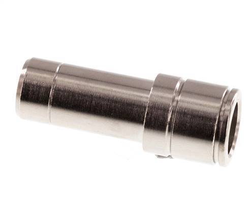 10mm x 12mm Push-in Fitting with Plug-in Brass FKM [2 Pieces]