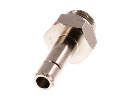 6mm x G1/8'' Plug-in Fitting with Male Threads Brass NBR [10 Pieces]