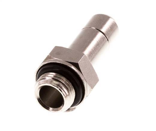 8mm x G1/8'' Plug-in Fitting with Male Threads Brass NBR [10 Pieces]