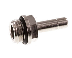 6mm x G1/4'' Plug-in Fitting with Male Threads Brass NBR [5 Pieces]
