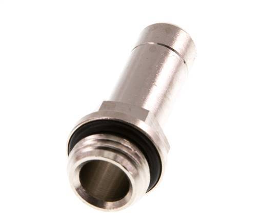 10mm x G1/4'' Plug-in Fitting with Male Threads Brass NBR [5 Pieces]