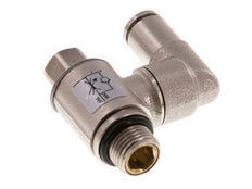 Flow Control Valve Meter-In Rotatable 4 mm - G1/8'' Brass Slotted Screw