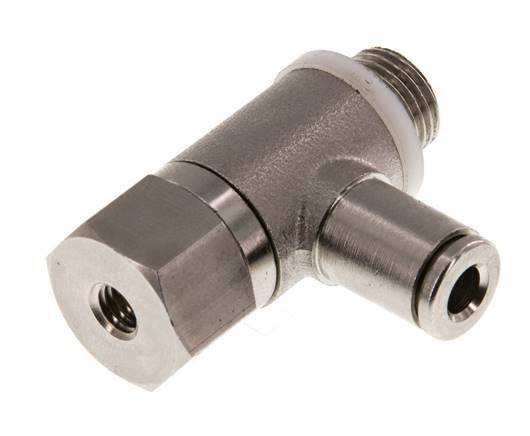 Pilot Operated Check Valve 4mm & G 1/8'' Male Elbow Brass 0.5-10bar (7-145psi)