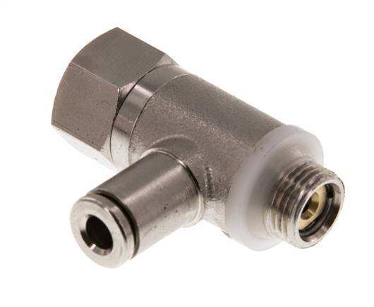 Pilot Operated Check Valve 4mm & G 1/8'' Male Elbow Brass 0.5-10bar (7-145psi)