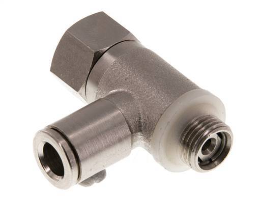 Pilot Operated Check Valve 6mm & G 1/8'' Male Elbow Brass 0.5-10bar (7-145psi)