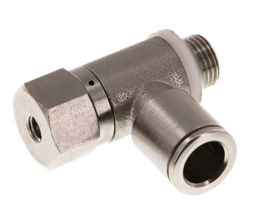 Pilot Operated Check Valve 8mm & G 1/8'' Male Elbow Brass 0.5-10bar (7-145psi)