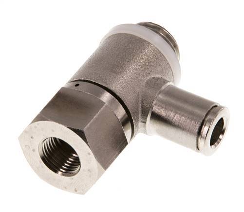 Pilot Operated Check Valve 6mm & G 1/4'' Male Elbow Brass 0.5-10bar (7-145psi)