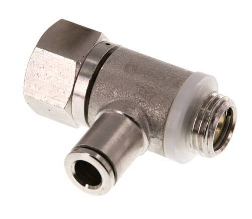 Pilot Operated Check Valve 6mm & G 1/4'' Male Elbow Brass 0.5-10bar (7-145psi)