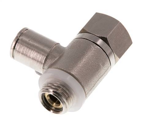 Pilot Operated Check Valve 8mm & G 1/4'' Male Elbow Brass 0.5-10bar (7-145psi)